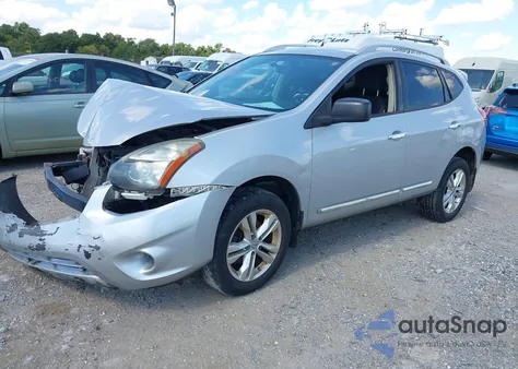 2015 Nissan Rogue Select S из США, поврежденный, VIN JN8AS5MV6FW766262